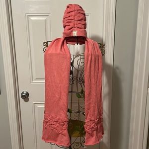 NWT! Adorable hat and scarf set